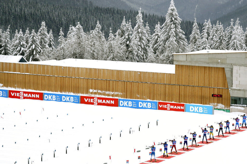 APTOPIX Germany Biathlon World Cup
